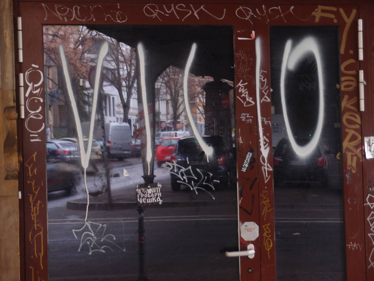 fotos de pixação em Berlim 2018/19